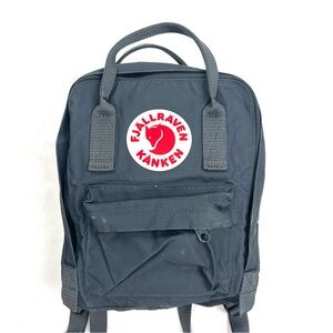 Fjallraven Kanken Classic Mini Backpack Charcoal Grey
